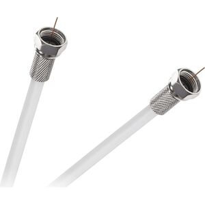 Kabel Antenowy (F) 5m biały (KPO2288-5)