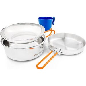 GSI Outdoors ZESTAW NACZYŃ TURYTSYCZNYCH DLA JEDNEJ OSOBY MESS KIT GSI OUTDOORS