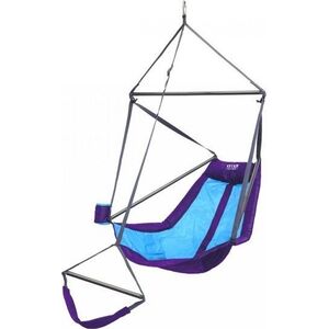 Eno Lounger Hanging Chair, Purple/ Teal