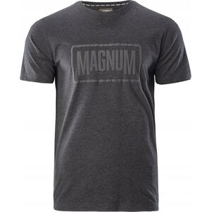 Magnum KOSZULKA MAGNUM ESSENTIAL T-SHIRT 2.0 BLACK MELANGE XXL