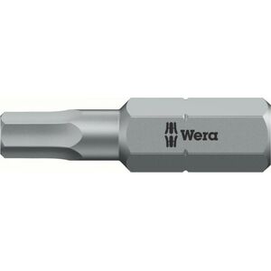 Wera Bit ciągliwo-twardy 1/4", 6-kątny, grot, końcówka 2x25mm Wera