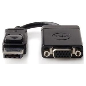 Adapter AV Dell DisplayPort - D-Sub (VGA) czarny (Display Port to VGA Adapter)