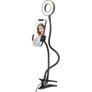Lampa pierścieniowa Gembird DO SELFIE Z UCHWYTEM NA TELEFON