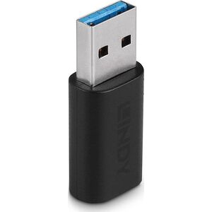 Adapter USB Lindy 41904 USB-C - USB Czarny  (41904)