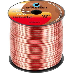 Konwerter Cabletech Kabel głośnikowy OFC 4mm