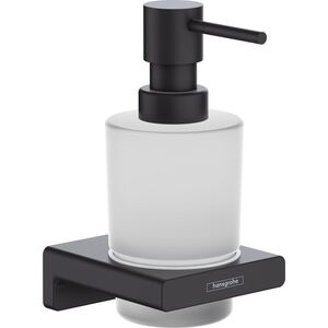 Dozownik do mydła Hansgrohe Dozownik mydła w płynie, czarny matowy