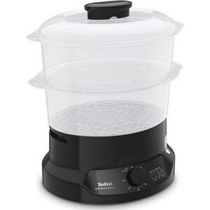Tefal TEFAL Food Steamer VC139810	 Black, 800 W, Capacity 6 L, Number of baskets 2