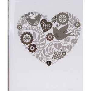 FANDY Fotoalbum samoprzylepny szyty BSS-20W Lace 1