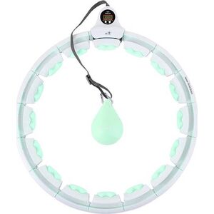 HMS HHW06 GREEN HULA HOP Z WYPUSTKAMI I OBCIĄŻNIKIEM + LICZNIK HMS