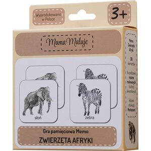 Mama Maluje Memo Zwierzęta Afryki