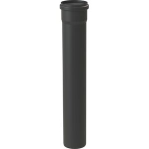 Almeva STARR Rura z kielichem 0,25m DN80 UV Stabilna Czarna