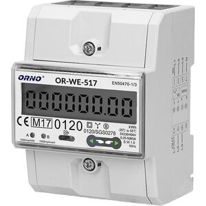 Orno Licznik energii elektrycznej 3-fazowy wielotaryfowy Orno OR-WE-517 MID
