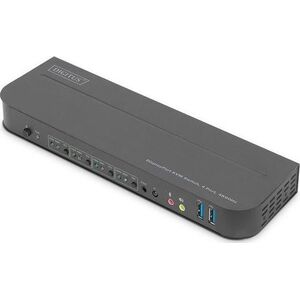 Przełącznik Digitus DIGITUS KVM Switch 4x1 DP DP/HDMI Out USB 4Kx2K 60Hz