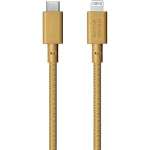 Kabel USB Native Union Lightning - USB-C 3 m Żółty (BELT-CL-KFT-3-NP)