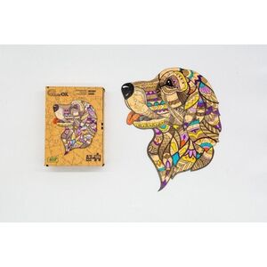 PuzzleOK Puzzle drewniane eko 125 Wierny Sirko A3