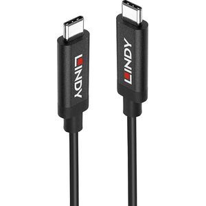 Kabel USB Lindy USB-C - USB-C 3 m Czarny (43348)