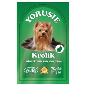 ADBI Adbi 250g Przysmak dla Psa Yorusie Paluszki Królik