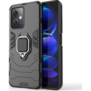 Hurtel Ring Armor etui do Xiaomi Redmi Note 12 5G / Poco X5 5G pancerny pokrowiec uchwyt magnetyczny ring czarne