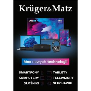 Kruger&Matz Plakat Kruger&Matz - Moc nowych technologii