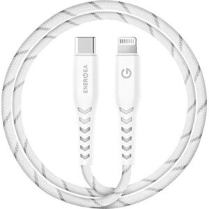 Kabel USB Energea USB-C - Lightning 1.5 m Biały (CBL-NFCL-RED150)