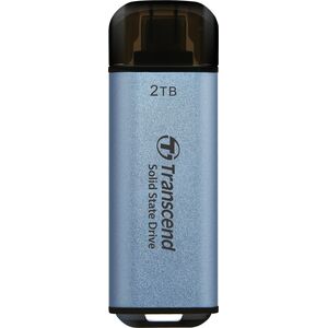 Dysk zewnętrzny SSD Transcend ESD300C 2TB Niebieski (TS2TESD300C)