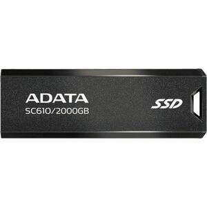 Pendrive ADATA Dysk SSD zewnętrzny SC610 2 TB USB3.2A Gen2 czarny
