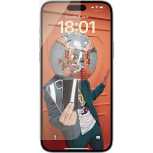 PanzerGlass Szkło hartowane PanzerGlass Classic Fit iPhone 15 Plus antybakteryjne