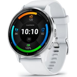 Zegarek sportowy Garmin Venu 3 Biało-srebrny  (010-02784-00)