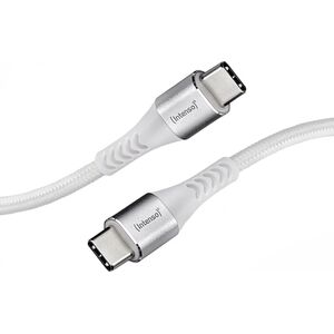 Kabel USB Intenso USB-C - USB-C 1.5 m Biały (7901002)