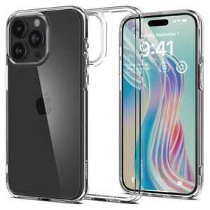 Spigen Spigen Crystal Hybrid, crystal clear - iPhone 15 Pro