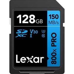 Karta Lexar 800X Pro SDXC 128 GB Class 10 UHS-I/U3 V30 (LSD0800P128G-BNNNG)