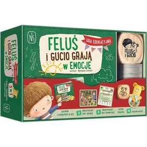 Nasza Księgarnia Gra Feluś i Gucio grają w emocje