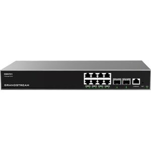 Switch GrandStream Grandstream Networks GWN7811 łącza sieciowe Zarządzany L3 Gigabit Ethernet (10/100/1000) Szary