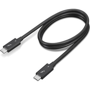 Kabel USB Lenovo Thunderbolt - Thunderbolt 0.7 m Czarny (4X91K16968)