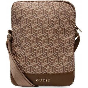 Etui na tablet Guess Guess GCube Stripe Tablet Bag - Torba na tablet 10" (Brązowy)