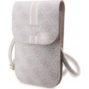Guess Guess 4G Stripes - Torebka crossbody na telefon (różowy)