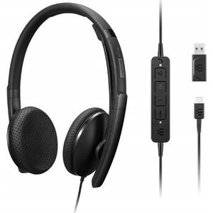 Słuchawki Lenovo LENOVO Wired VoIP Headset Teams