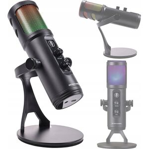 Mikrofon Deltaco RGB srautinio perdavimo mikrofonas DELTACO GAMING / GAM-171 / 4222236
