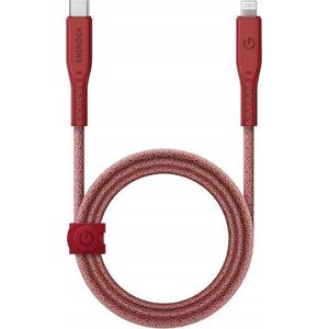 Kabel USB Energea USB-C - Lightning 1.5 m Czerwony