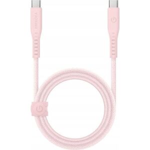 Kabel USB Energea USB-C - USB-C 1.5 m Różowy