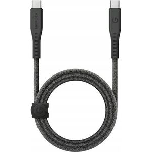 Kabel USB Energea USB-C - USB-C 1.5 m Czarny