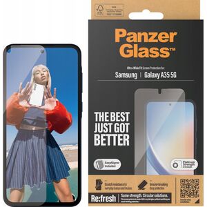 PanzerGlass PanzerGlass Ultra-Wide Fit Sam A35 5G A356 Screen Protection Easy Aligner Included 7357
