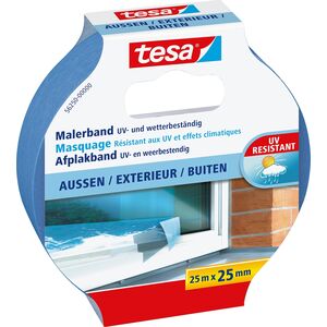 Tesa Tesa Masking Tape 25m x 25mm Preci.outdoor Blue 04440