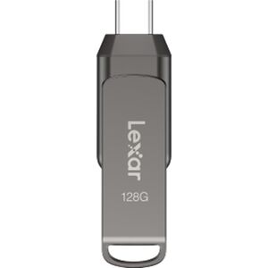Pendrive Lexar Lexar JumpDrive Dual Drive D400 Type-C/Type-C & Type-A, up to 130MB/s read (USB 3.1) 128GB