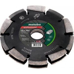 Metabo TARCZA DIAMENTOWA SEGMENTOWA DO BRUZDOWNICY DIA-FS2 125*18MM (1 SZT)