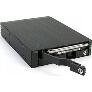 Kieszeń Fantec FANTEC MR-25DUAL, 2.5" SATA + SAS HDD/SSD removable frame, black