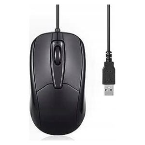 Mysz Perixx Perixx PERIMICE-209, Wired mouse, USB cable, black