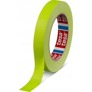 Tesa tesaband duct tape, 25m x 19mm, neon yellow