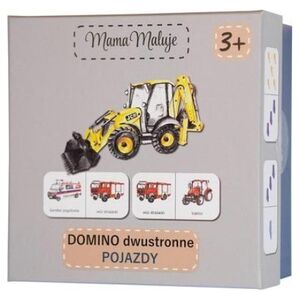 Mama Maluje Domino dwustronne Pojazdy