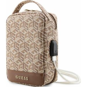 Triton Guess Torba GUHBHGCFSEW Organizer brązowy/brown GCube Stripe